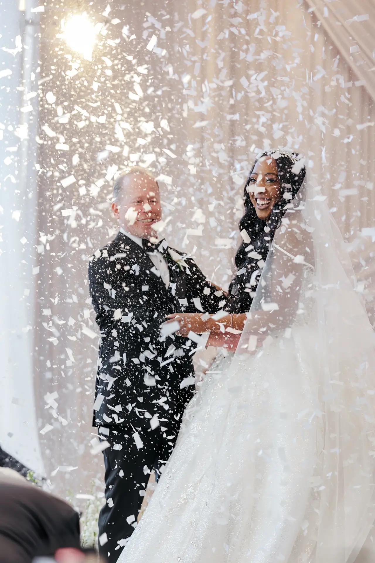 Bespoke wedding gown design by Margo West Bridal Couture, Dallas TX